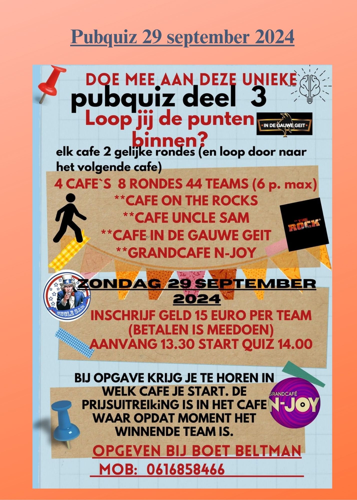 Pubquiz Nijverdal N-Joy